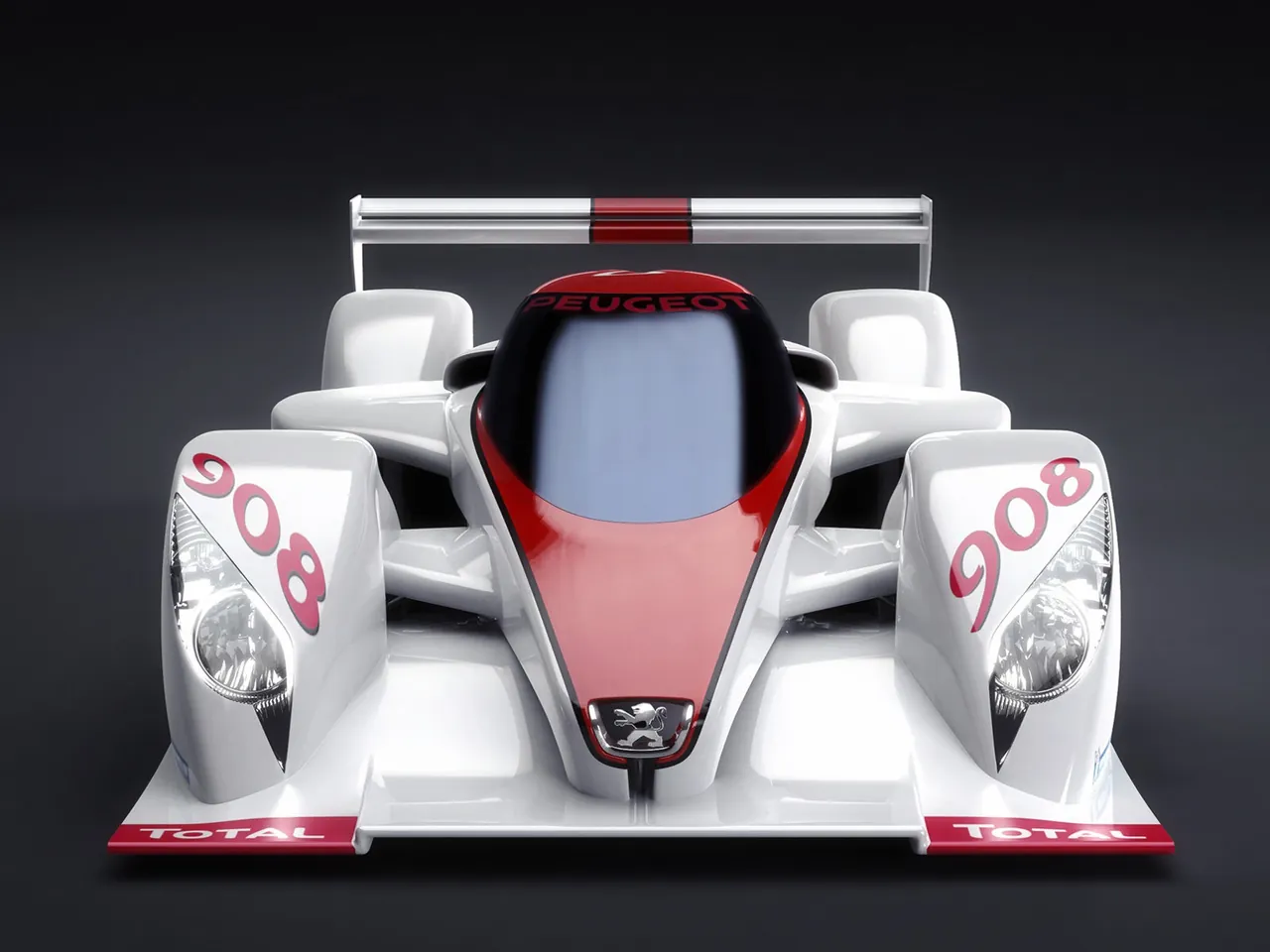 Peugeot 908 V12 HDi DPFS (2007) – zepředu