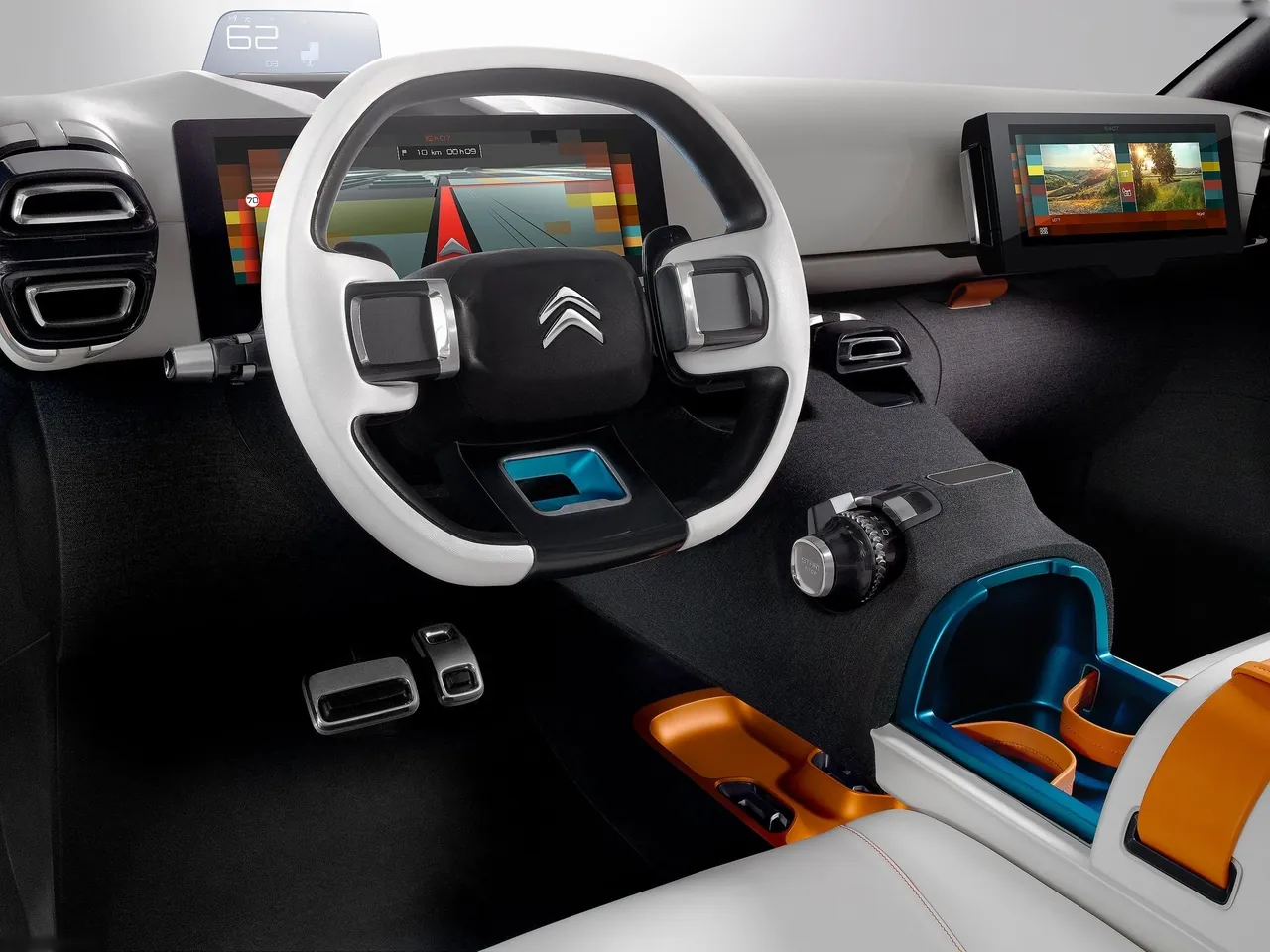 Citroen Aircross Concept (2015) – interiér