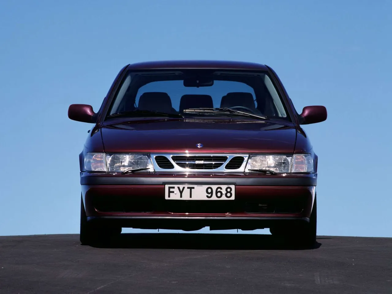 Saab 9-3 (2000) – zepředu
