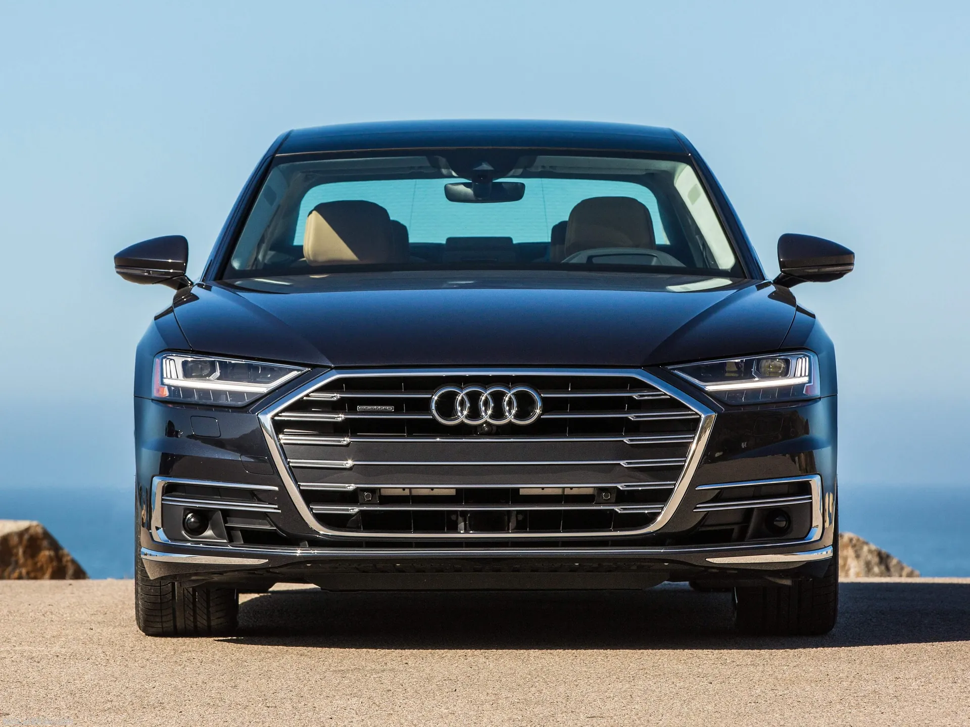 Audi A8 L (2018) - Front