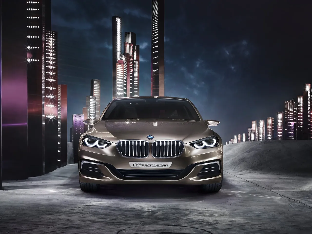 BMW Compact Sedan Concept (2015) – zepředu
