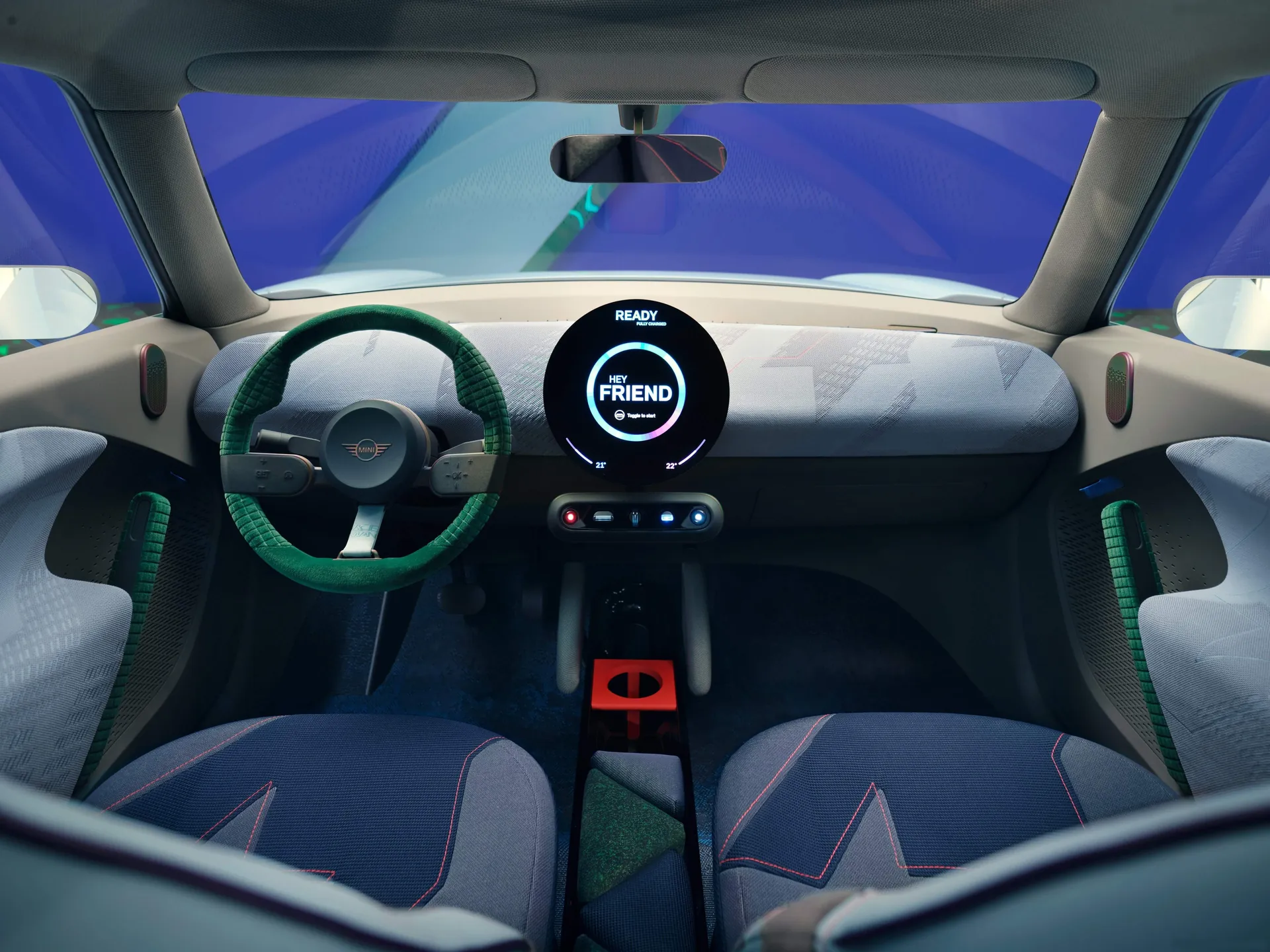 Mini Aceman Concept (2022) – interiér