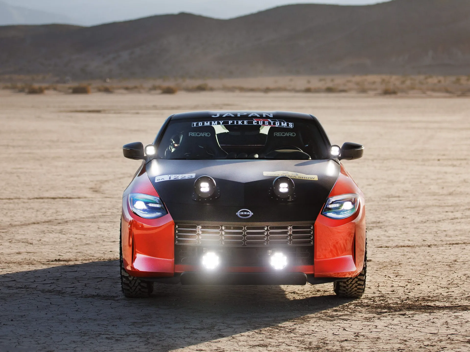 Nissan Z Safari Rally Tribute Concept (2023) – zepředu