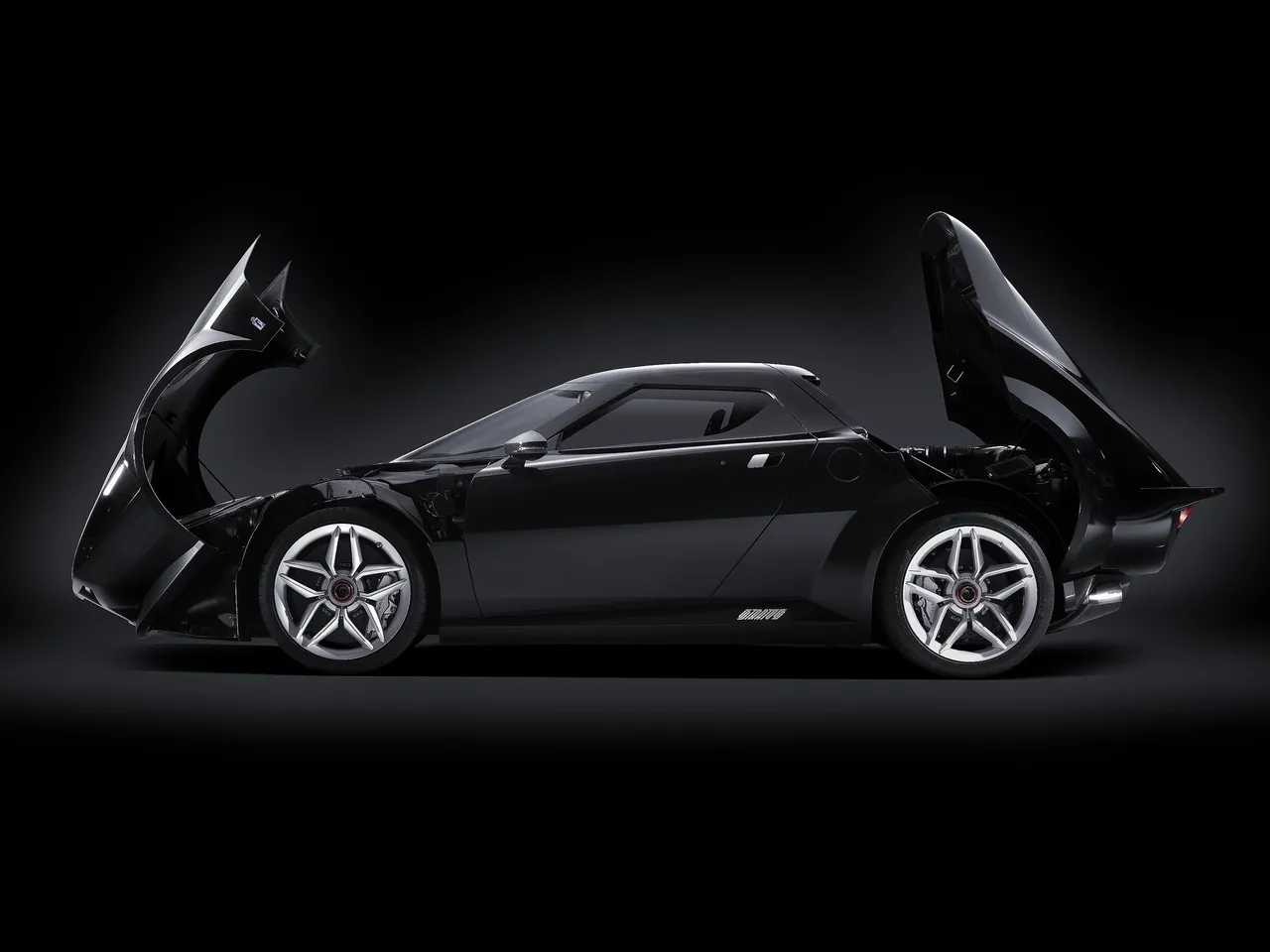 Lancia Stratos Concept (2010) – boční profil