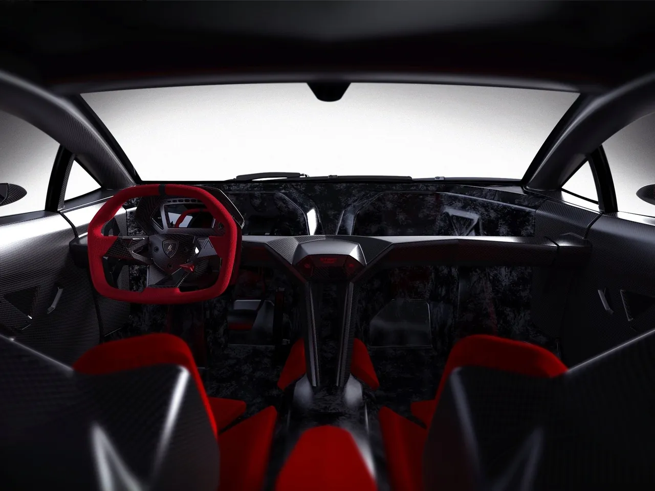 Lamborghini Sesto Elemento Concept (2010) – interiér