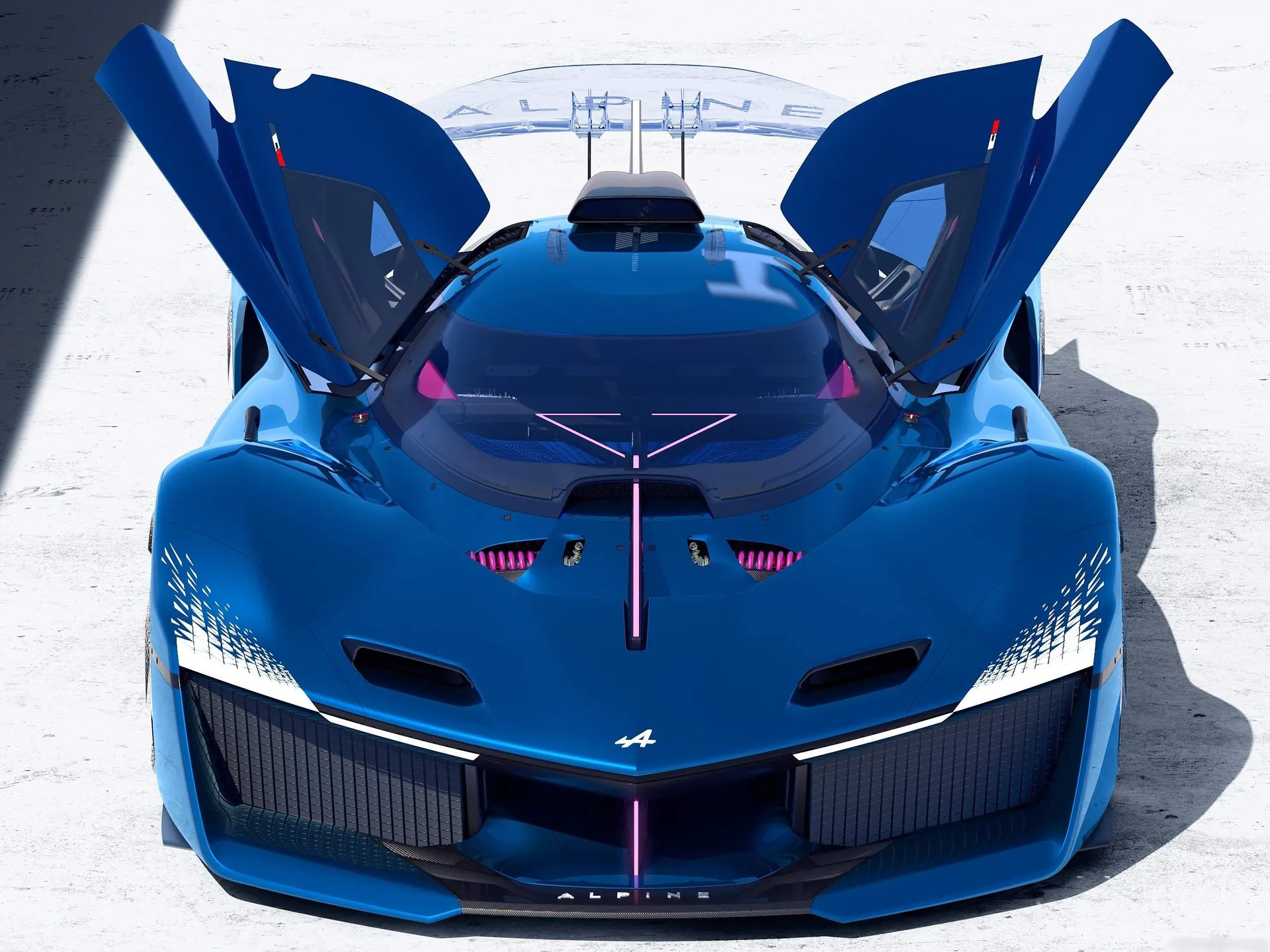 Alpine Alpenglow Hy6 Concept (2024) - Front