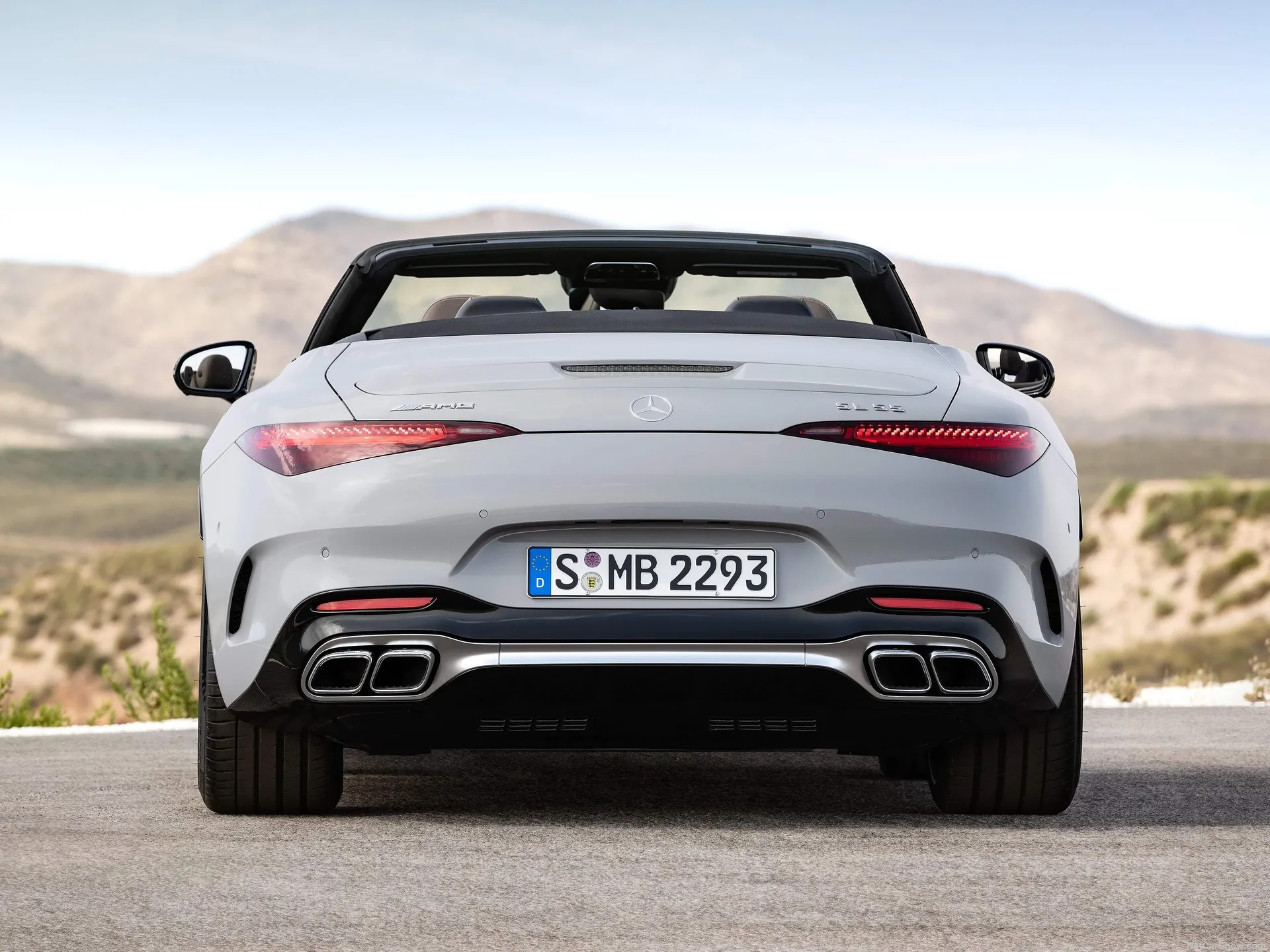 Mercedes-Benz SL 55 AMG (2022) - Rear