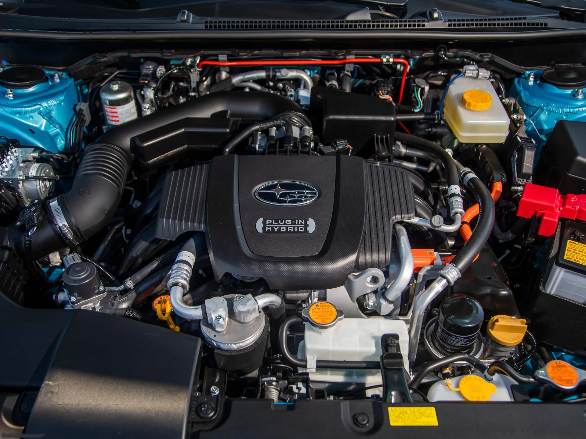 Subaru Crosstrek Hybrid (2019) – motorový prostor