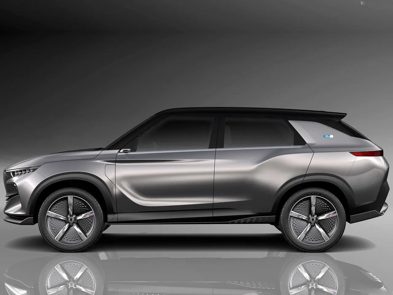 SsangYong e-SIV EV Concept (2018) – boční profil