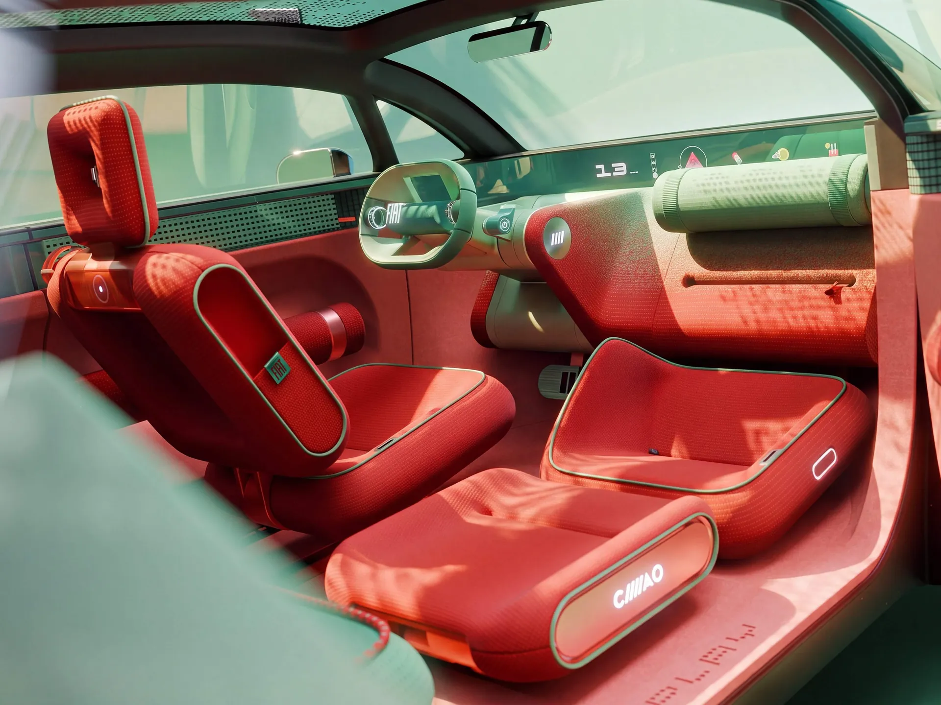 Fiat Multiplay Concept (2026) – interiér
