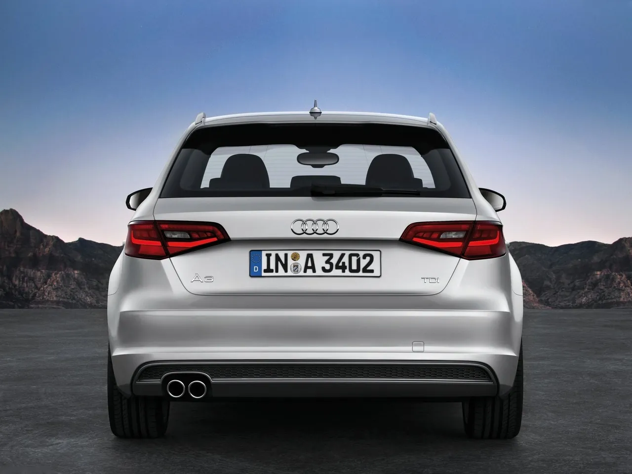 Audi A3 Sportback S-Line (2014) – zezadu