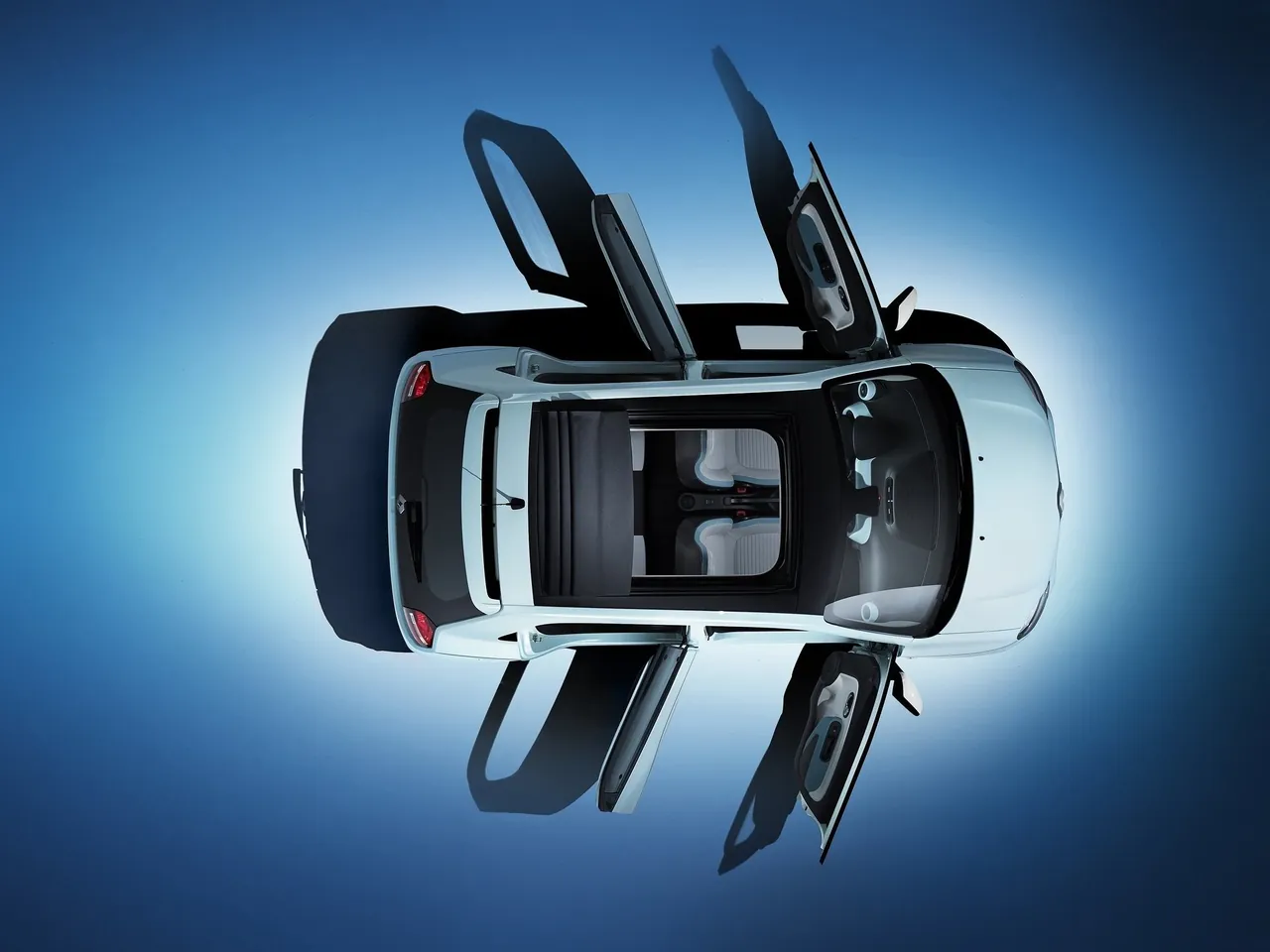 Renault Twingo (2015) – pohled shora
