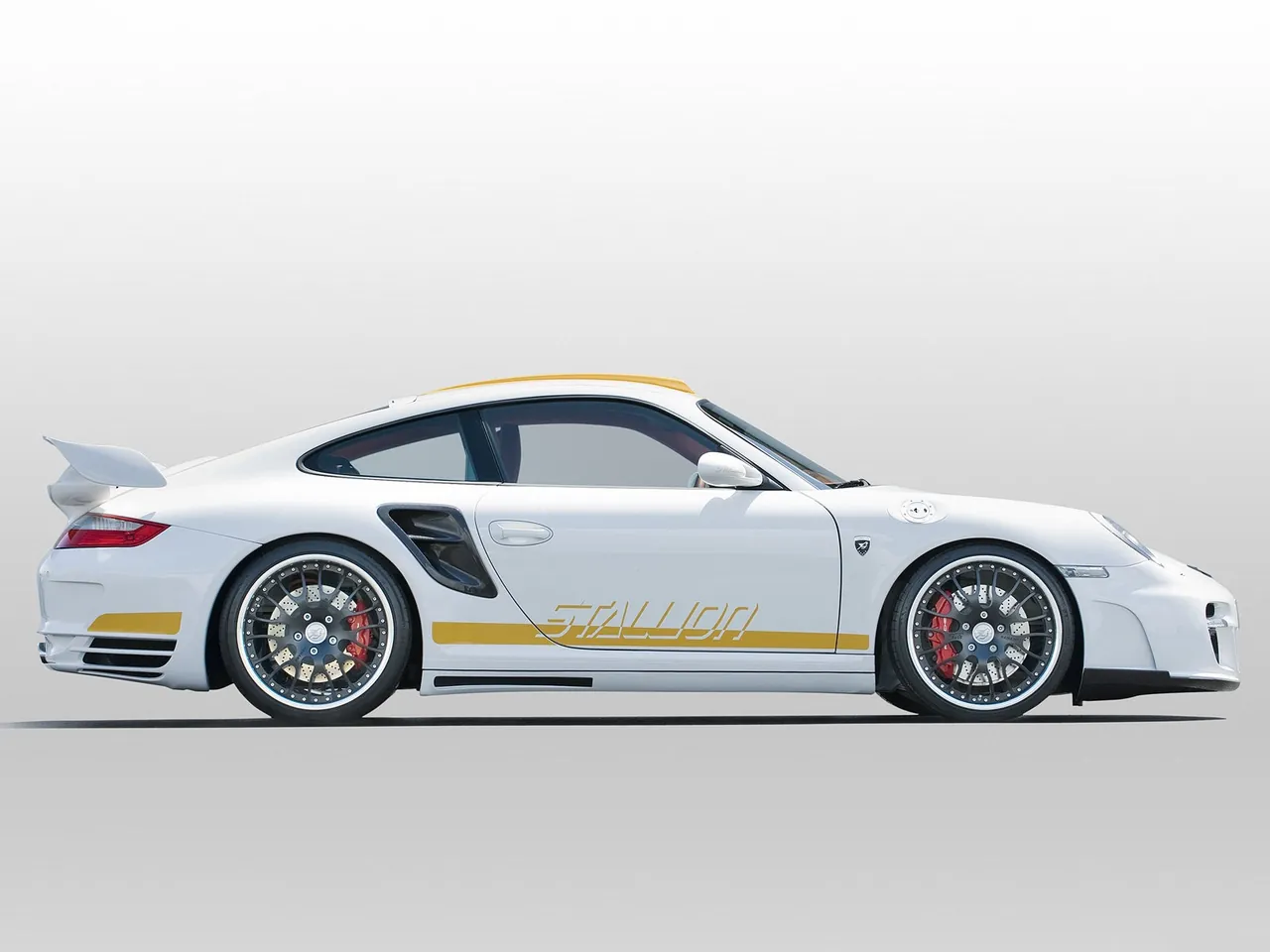 Hamann Porsche 911 Turbo Stallion (2008) – boční profil