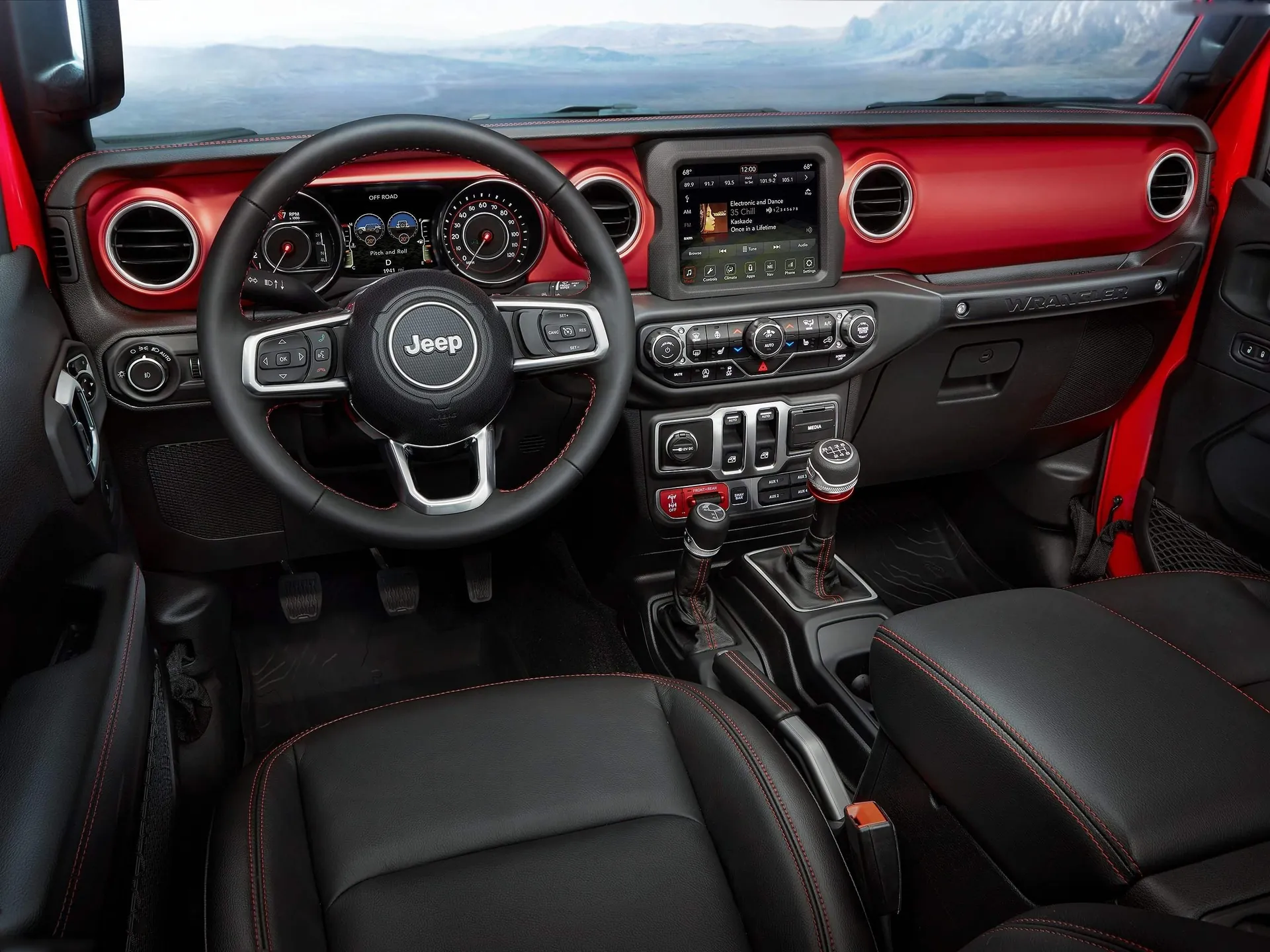 Jeep Wrangler (2018) – interiér