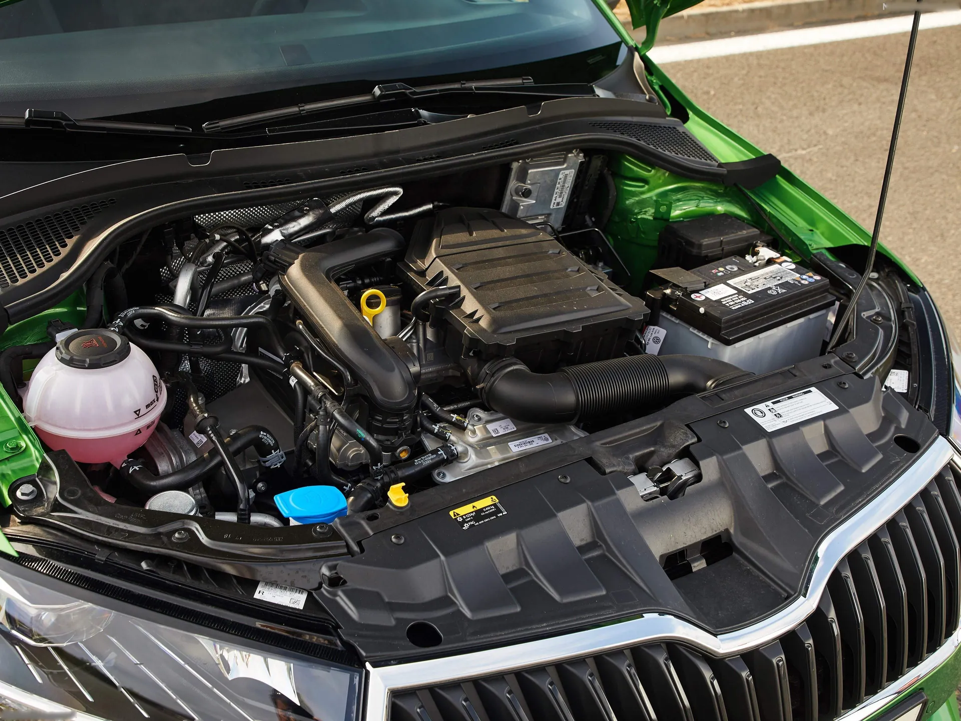 Skoda Fabia Combi (2019) – motorový prostor