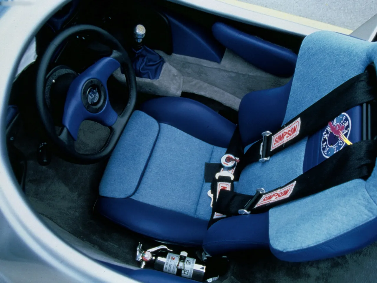 Rinspeed E-Go Rocket Concept (1998) – interiér