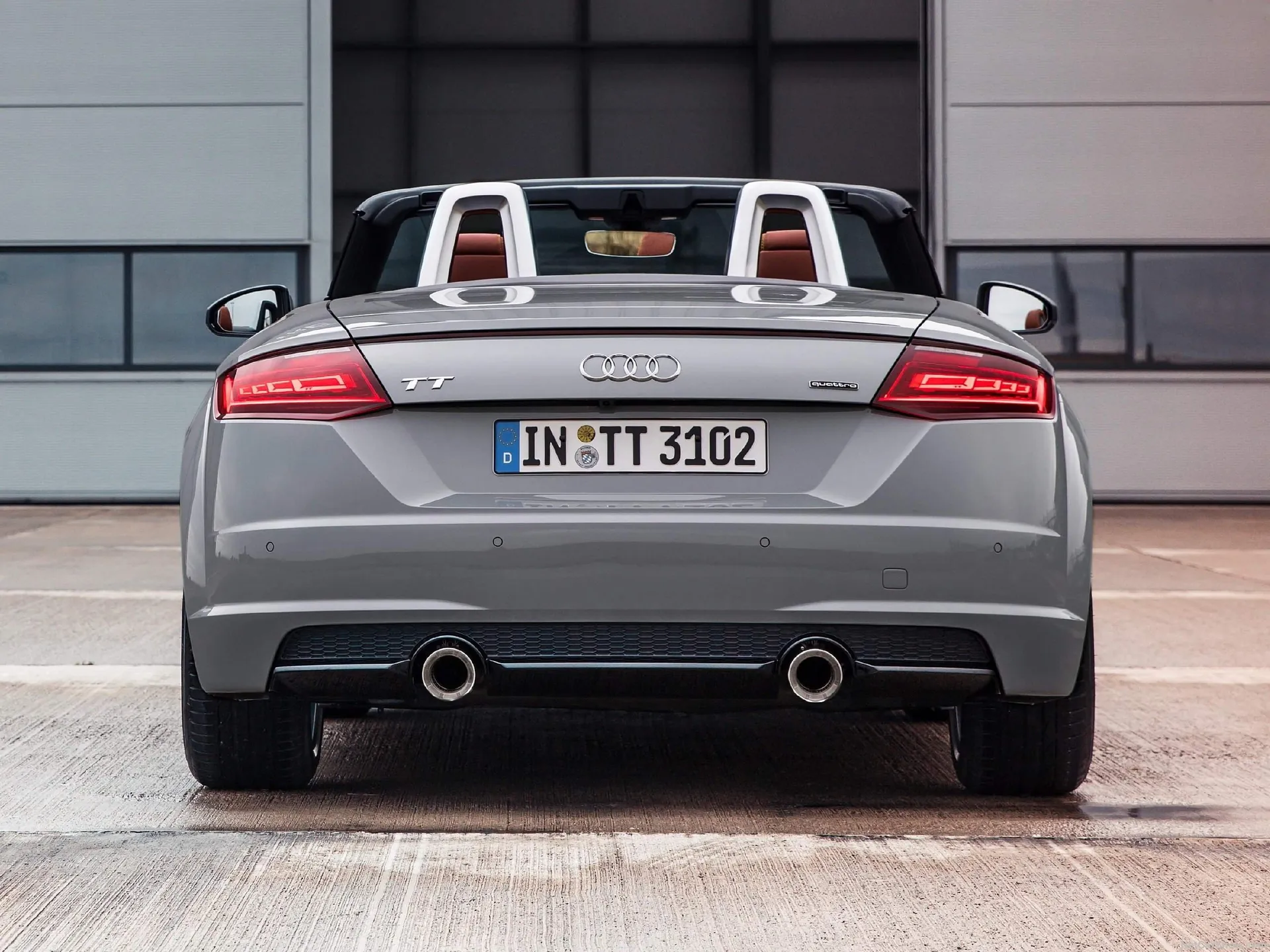 Audi TT Roadster 20 Years Edition (2019) - Rear
