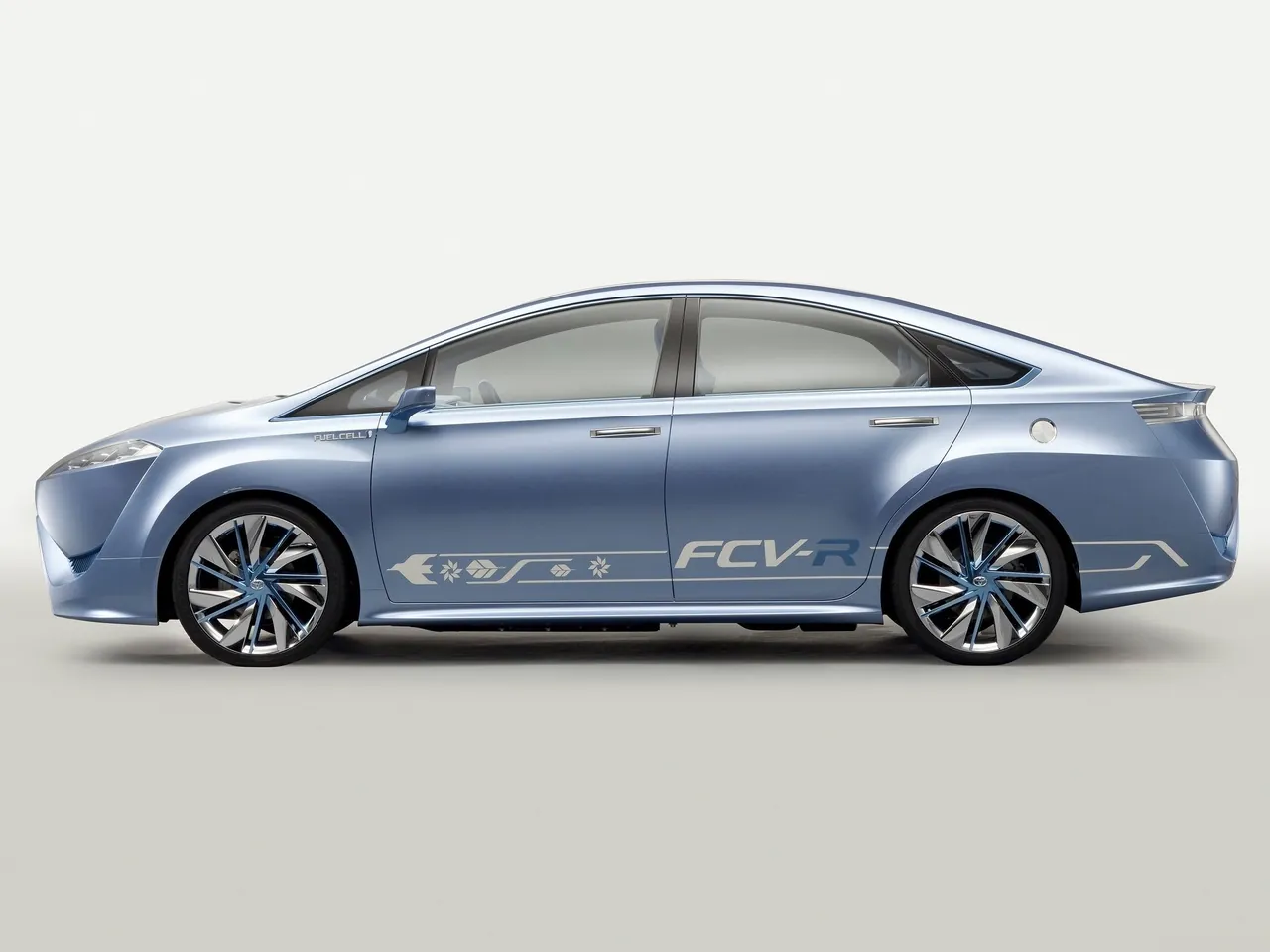 Toyota FCV-R Concept (2012) – boční profil