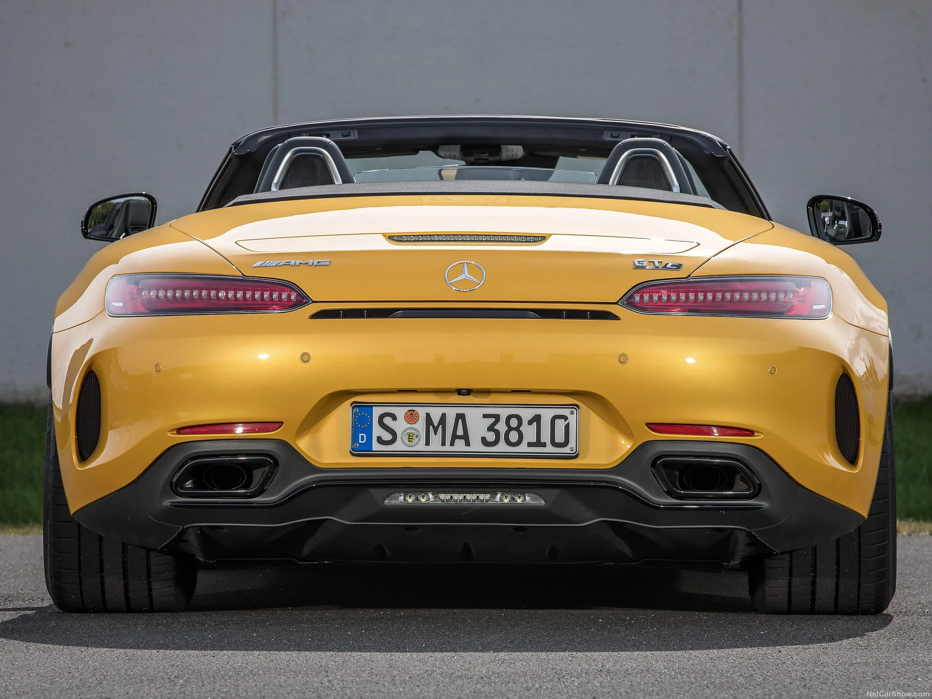 Mercedes-Benz AMG GT C Roadster (2017) – zezadu