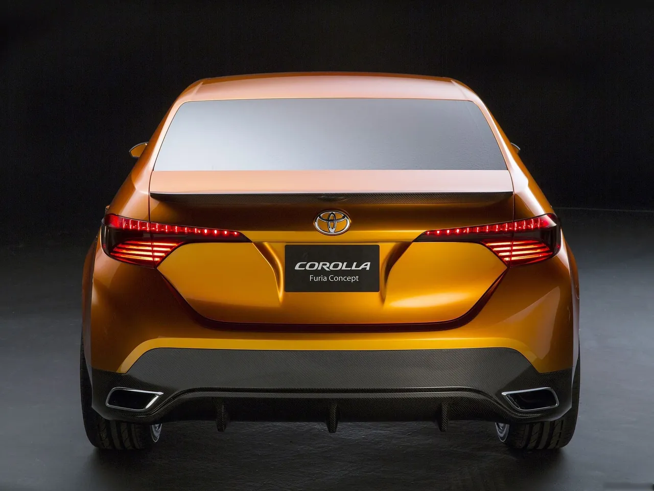 Toyota Corolla Furia Concept (2013) – zezadu