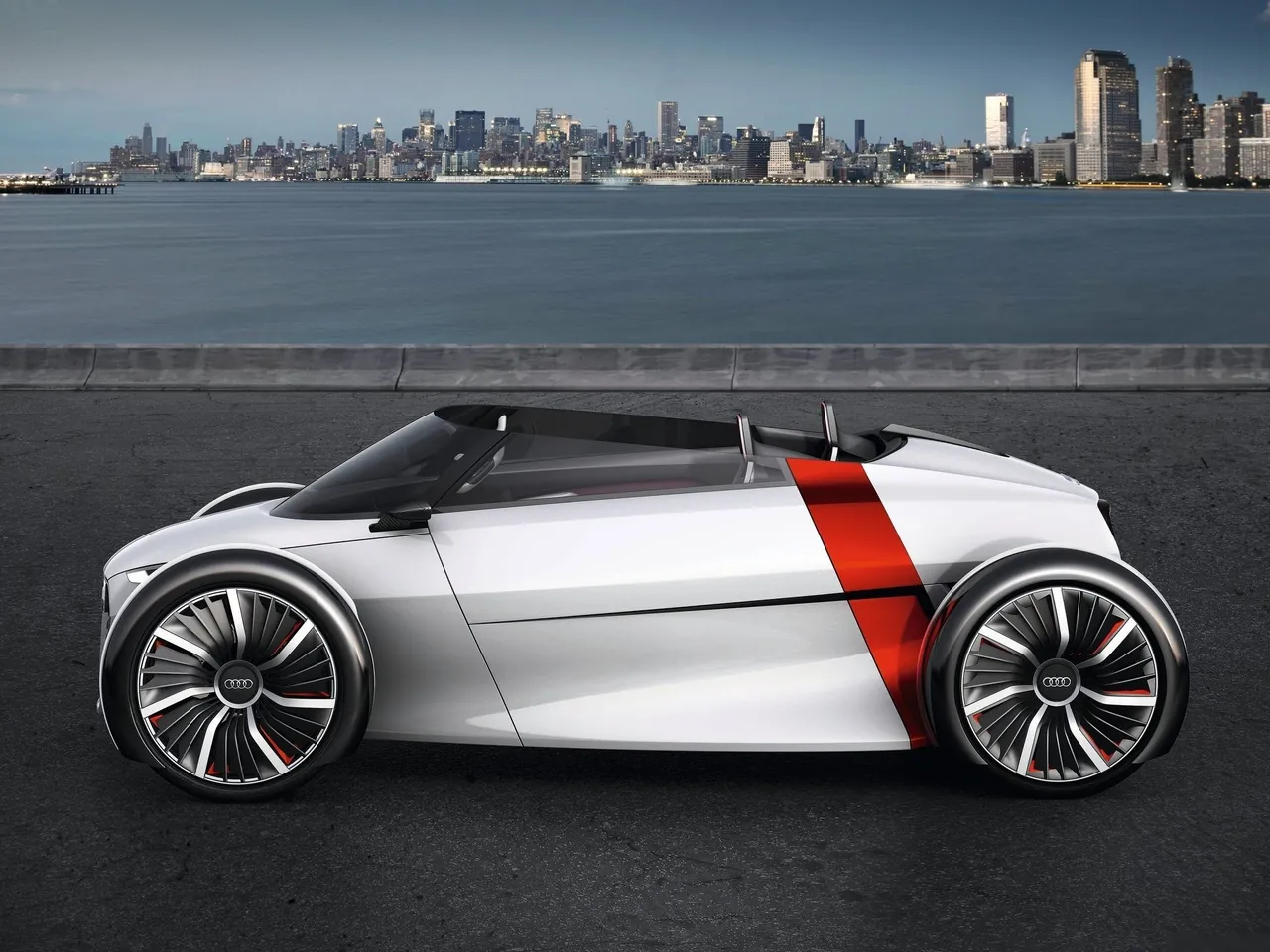 Audi Urban Spyder Concept (2011) – boční profil