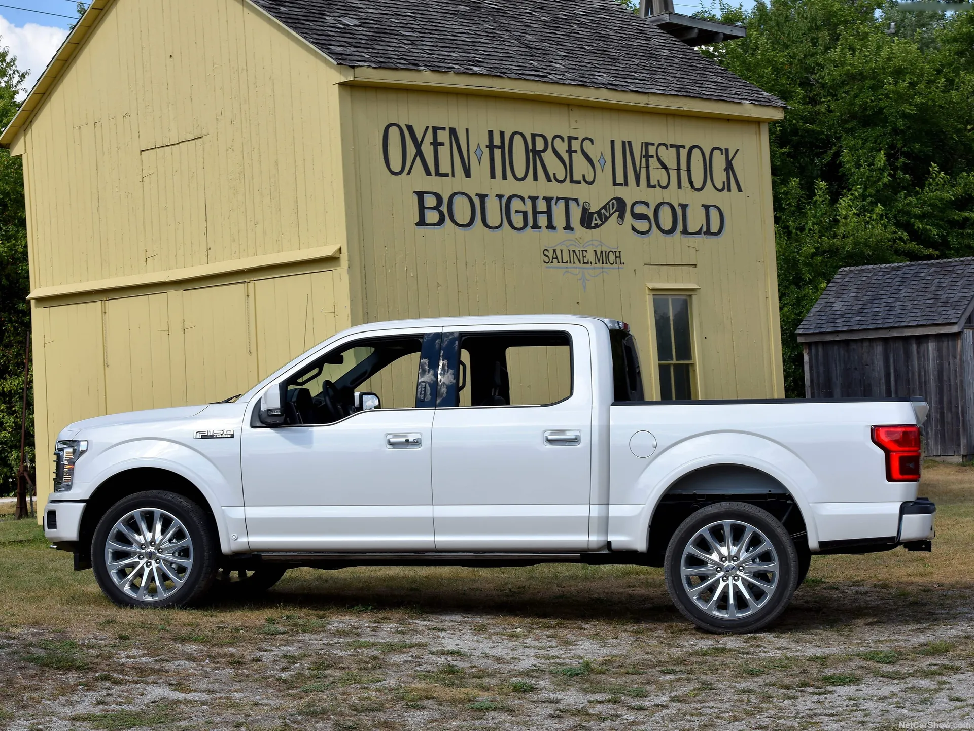 Ford F-150 (2018) – boční profil
