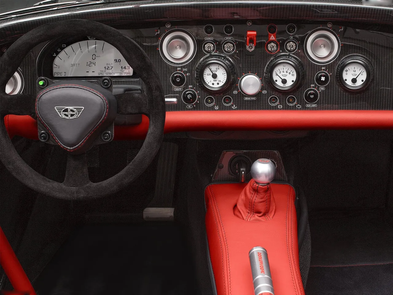 Donkervoort D8 GTO-RS (2017) – interiér
