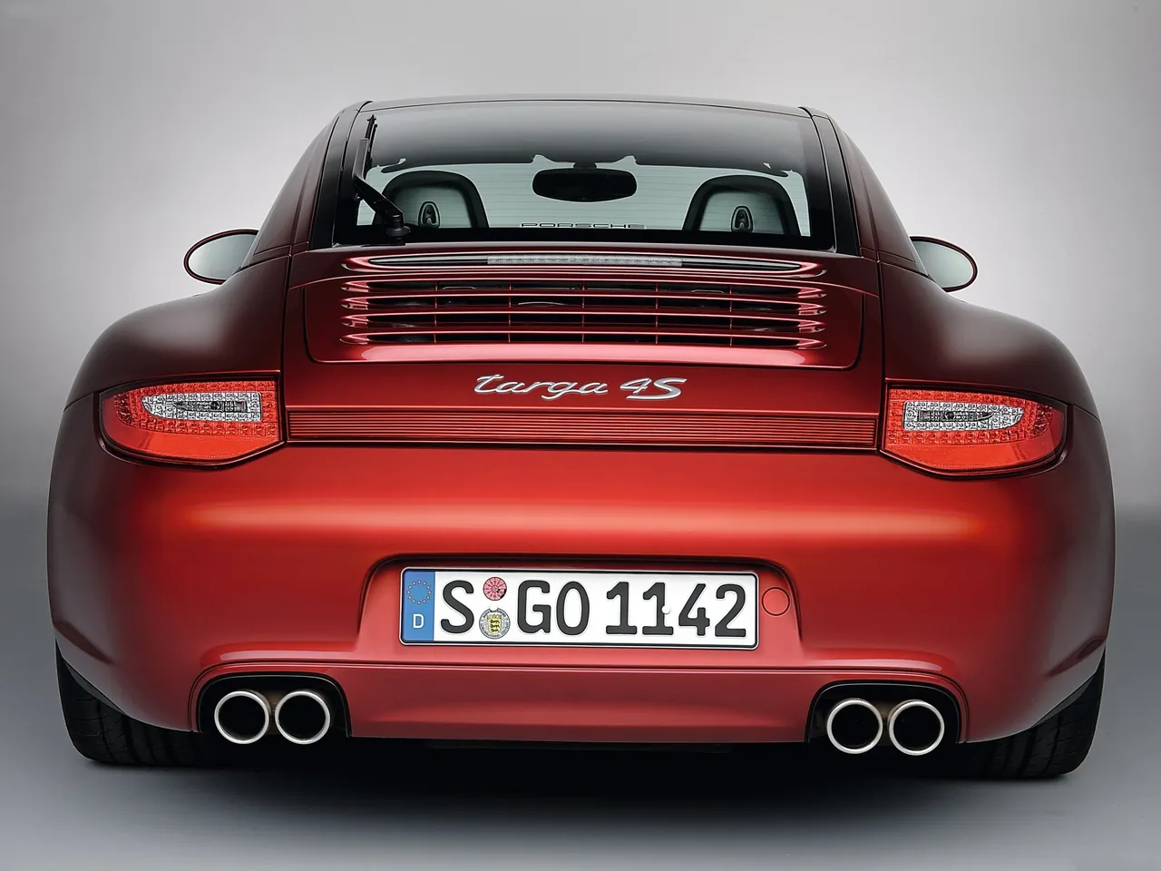 Porsche 911 Targa 4S (2009) - Rear