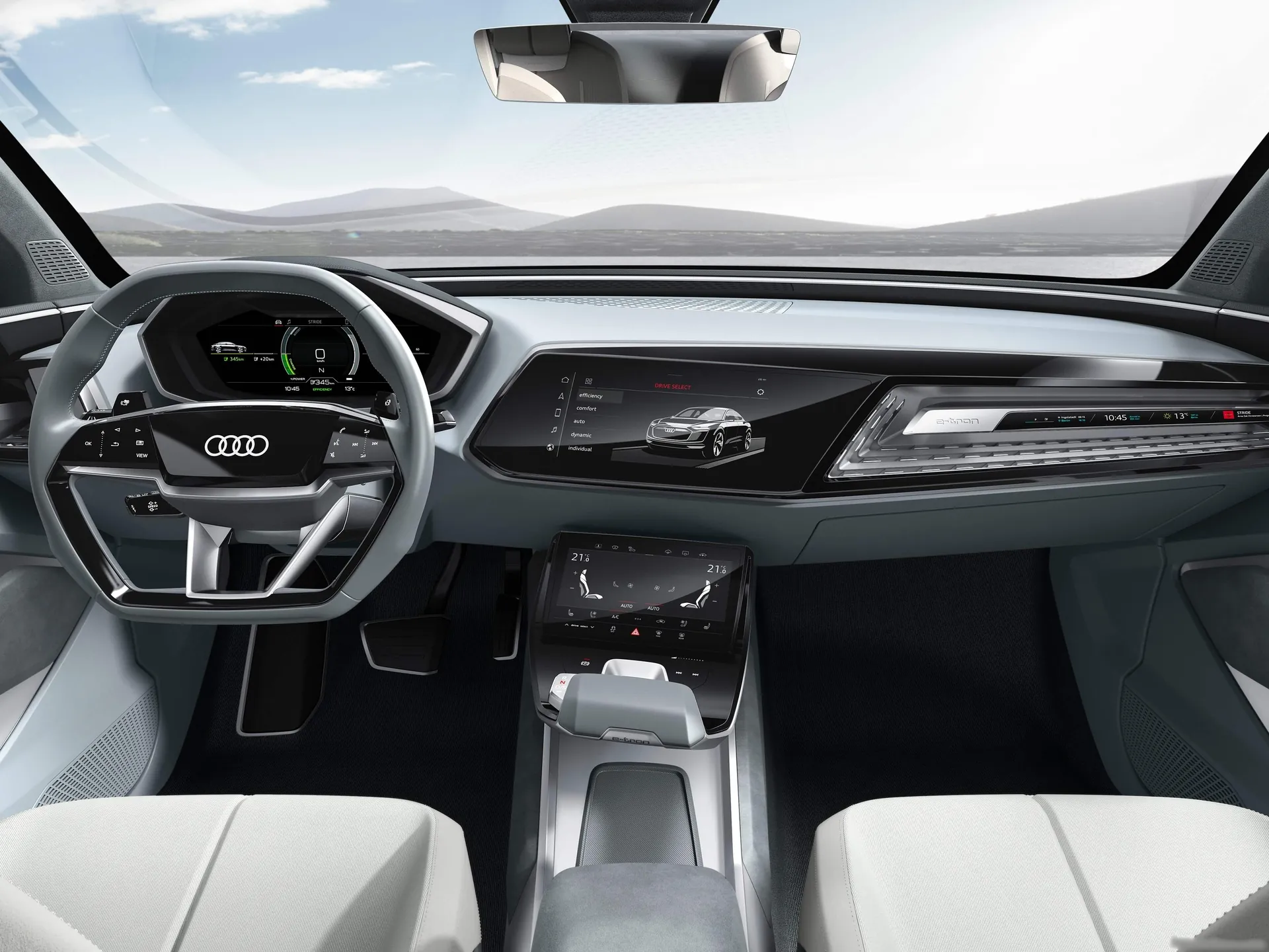 Audi e-tron Sportback Concept (2017) – interiér