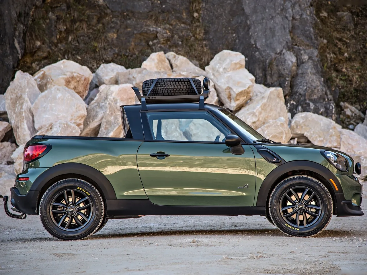 Mini Paceman Adventure Concept (2014) – boční profil