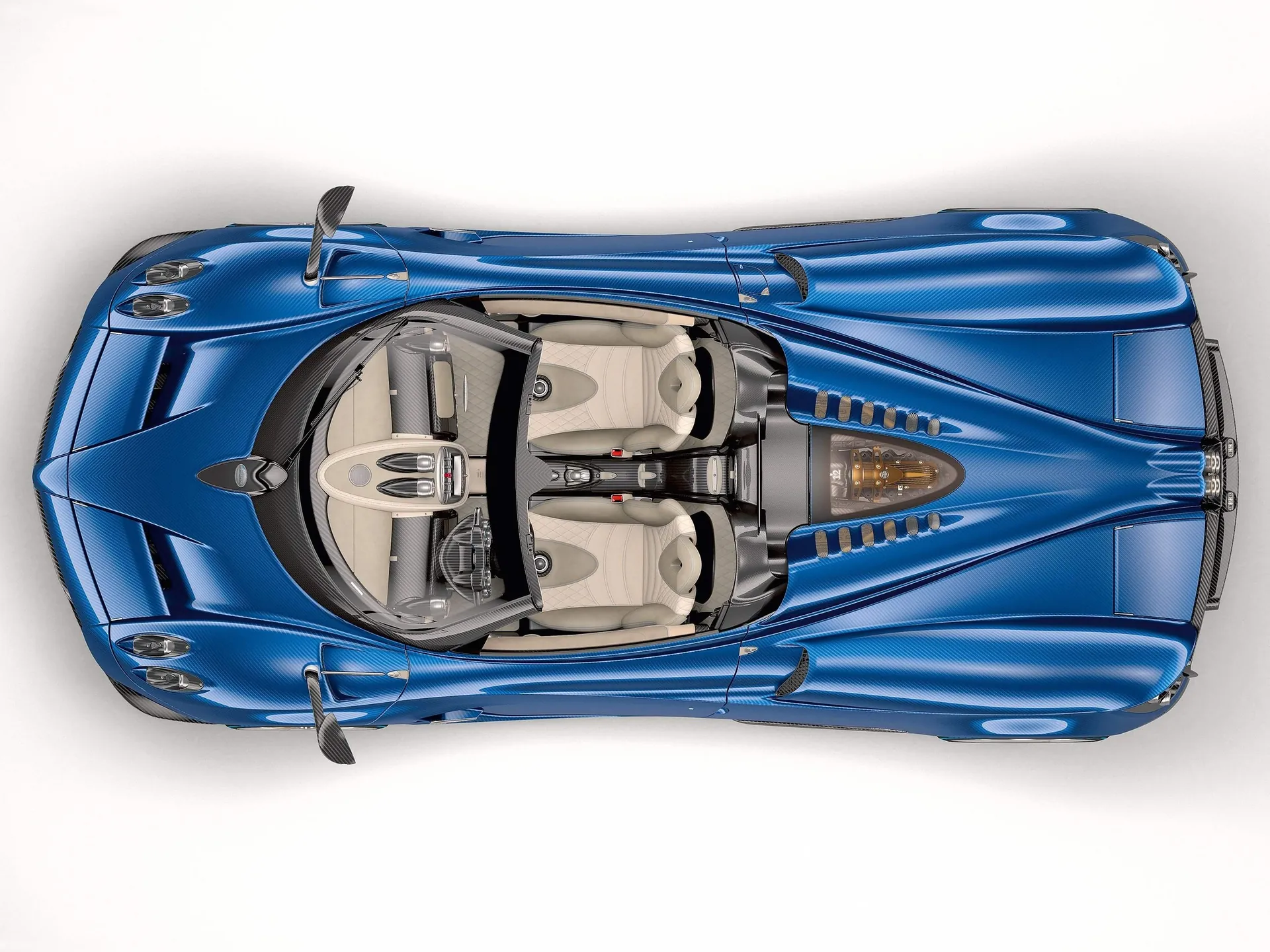 Pagani Huayra Roadster (2017) – pohled shora
