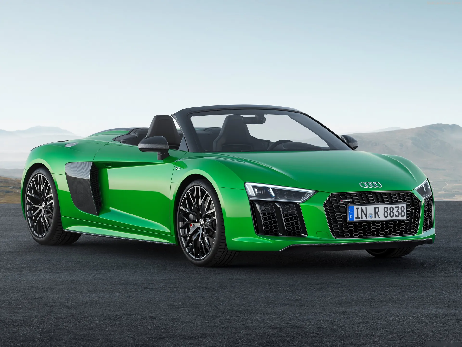 Audi R8 Spyder V10 plus (2018)