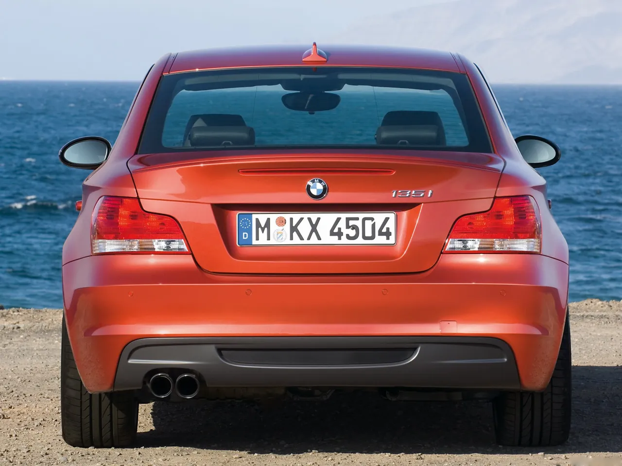 BMW 1-Series Coupe (2008) – zezadu