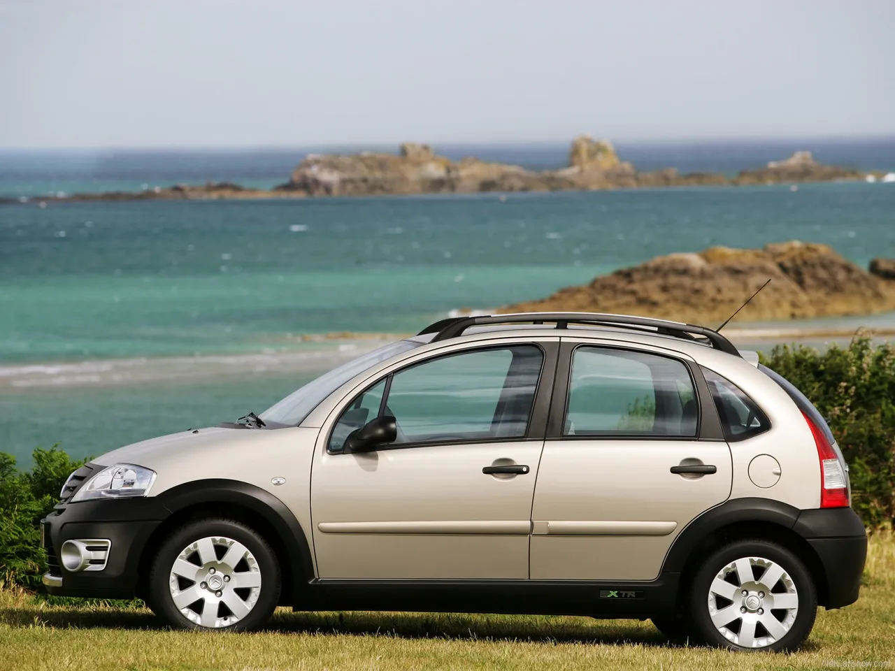 Citroen C3 X-TR (2006) – boční profil