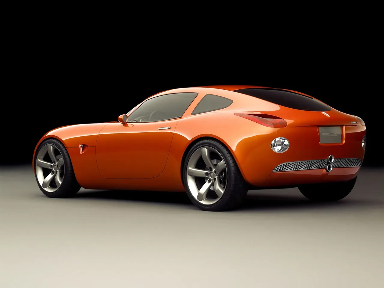 Pontiac Solstice Concept (2002) – zadní tříčtvrteční pohled