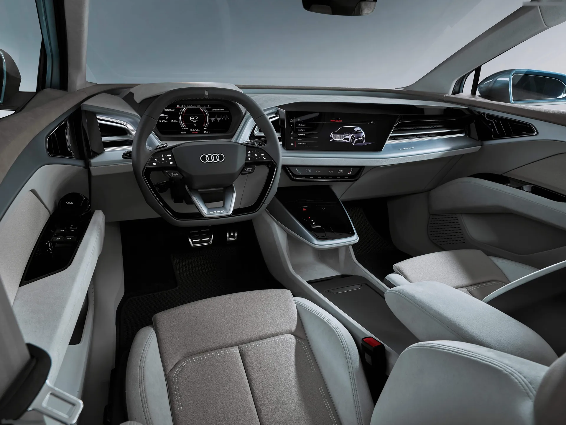 Audi Q4 e-tron Concept (2019) – interiér