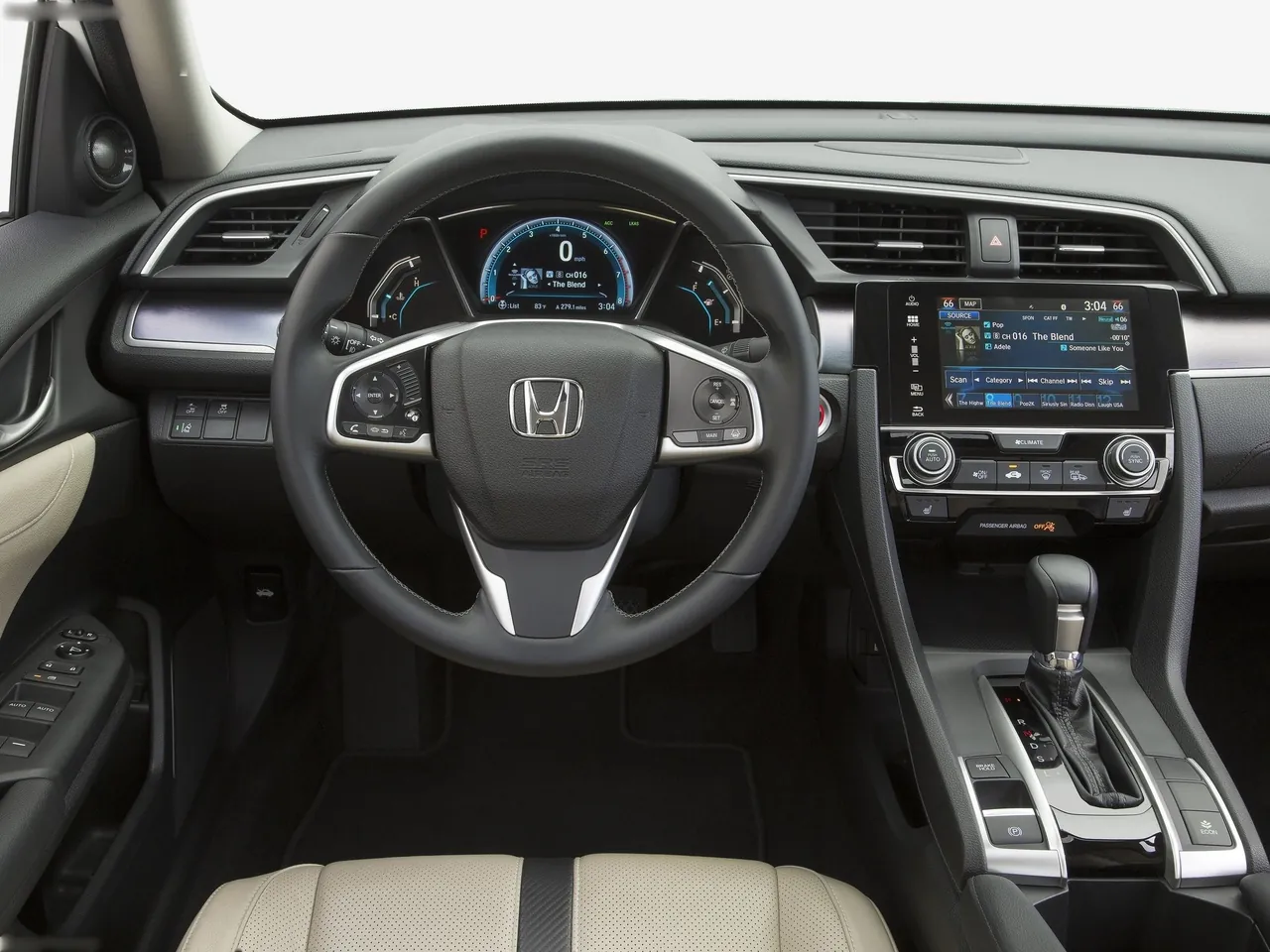 Honda Civic Sedan (2016) – interiér