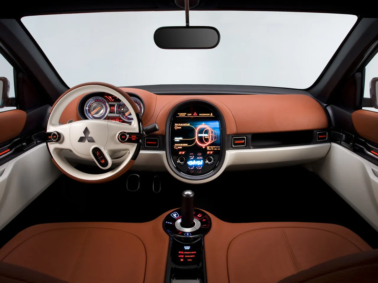 Mitsubishi Concept-cX (2007) – interiér