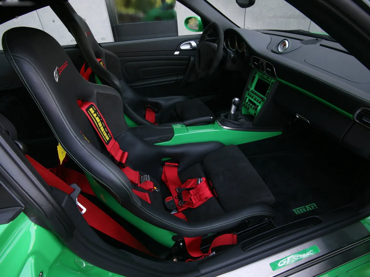 TechArt Porsche 911 Turbo GTstreet (2007) – interiér