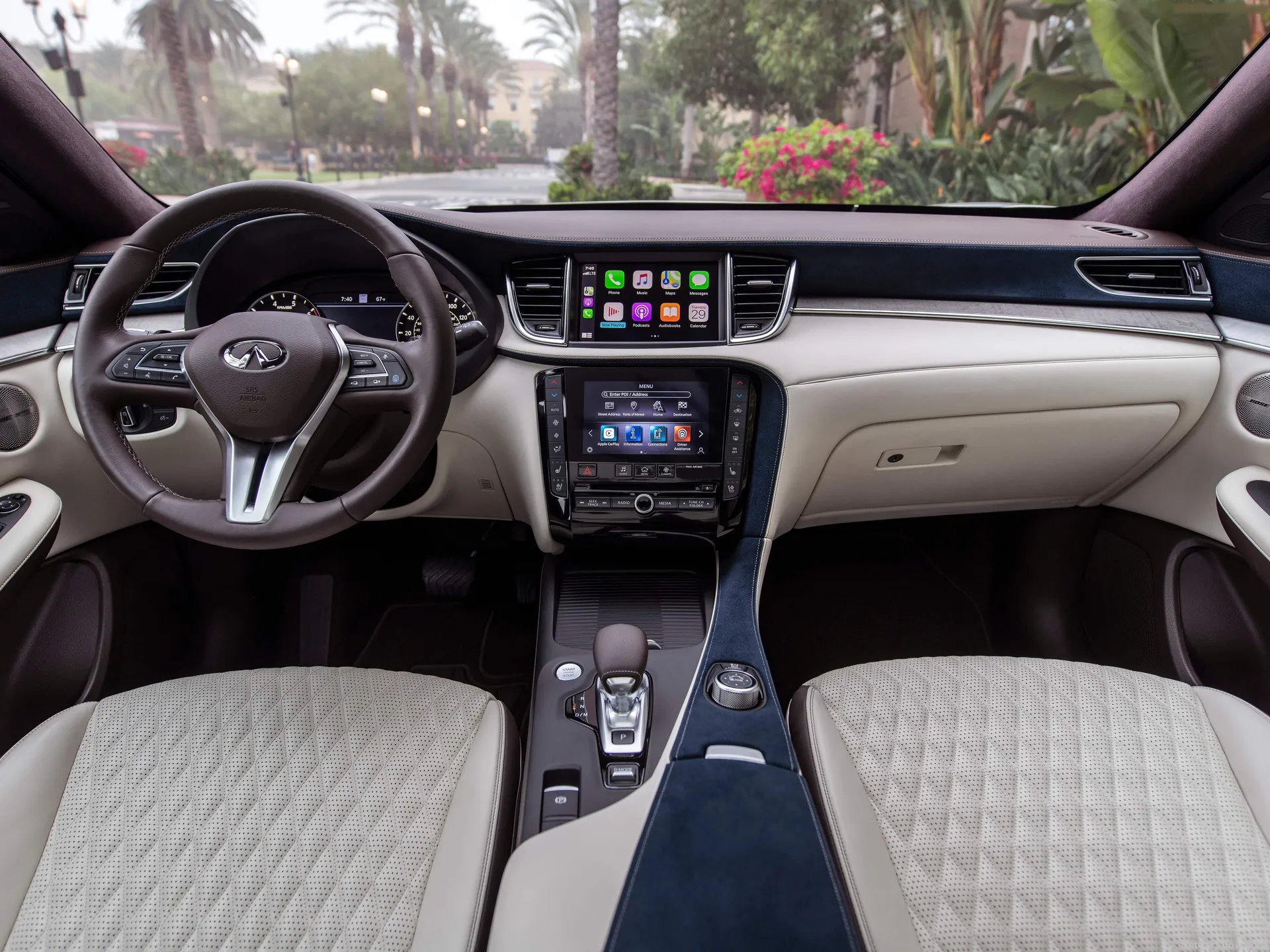 Infiniti QX50 (2021) – interiér