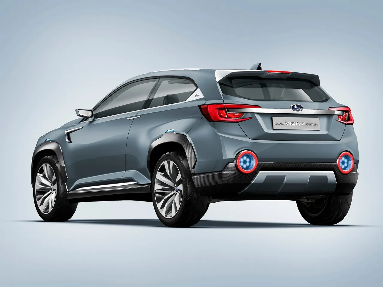 Subaru VIZIV-2 Concept (2014) – zadní tříčtvrteční pohled