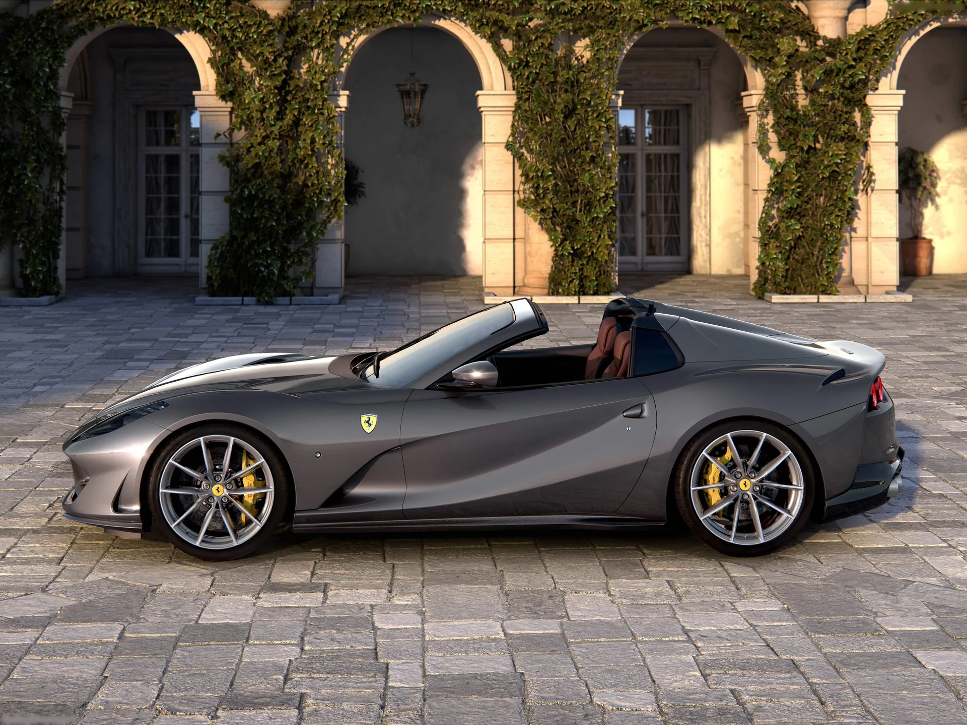 Ferrari 812 GTS (2020) – boční profil