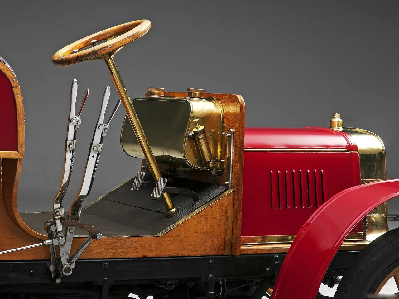 Skoda LK Voiturette A (1905) – interiér
