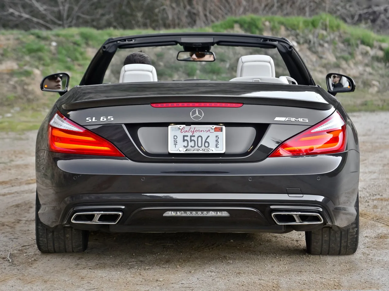 Mercedes-Benz SL65 AMG (2013) – zezadu