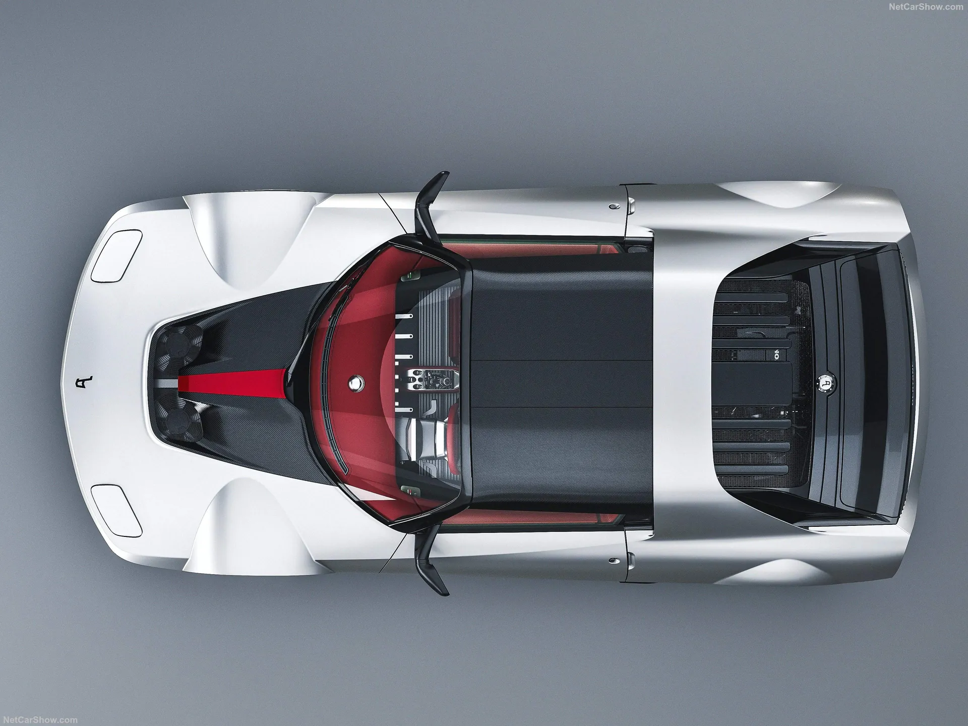 Bertone Runabout (2026) – pohled shora