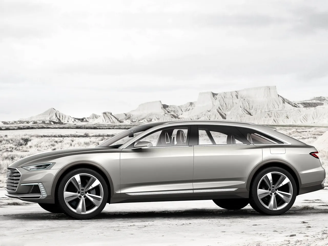 Audi Prologue Allroad Concept (2015) – boční profil