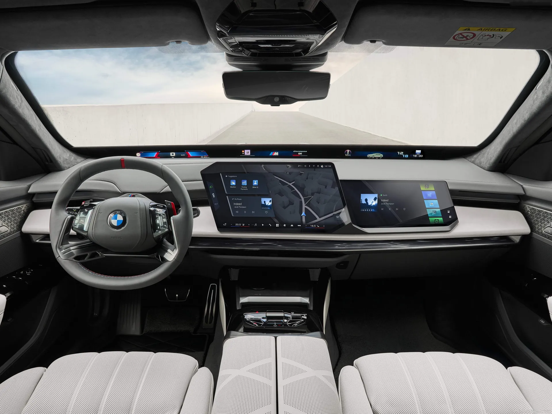 BMW 7 Protection Concept (2026) – interiér