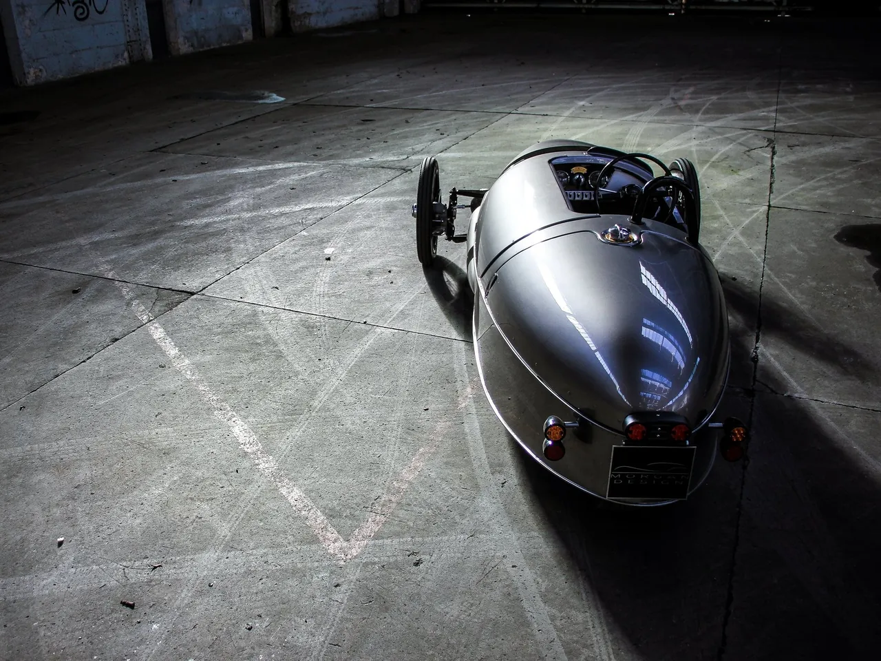 Morgan EV3 (2017) – zezadu