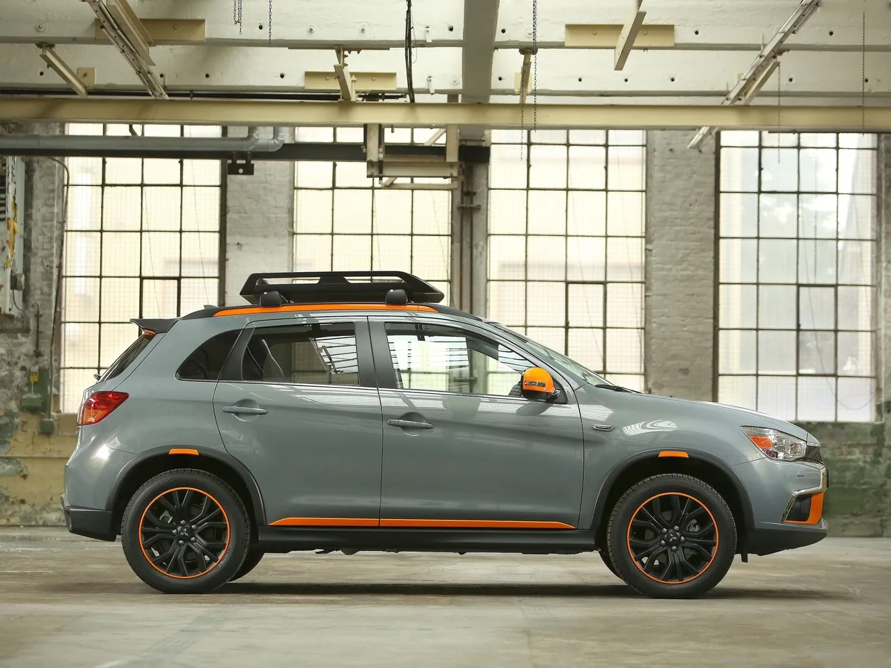 Mitsubishi ASX Geoseek Concept (2016) – boční profil