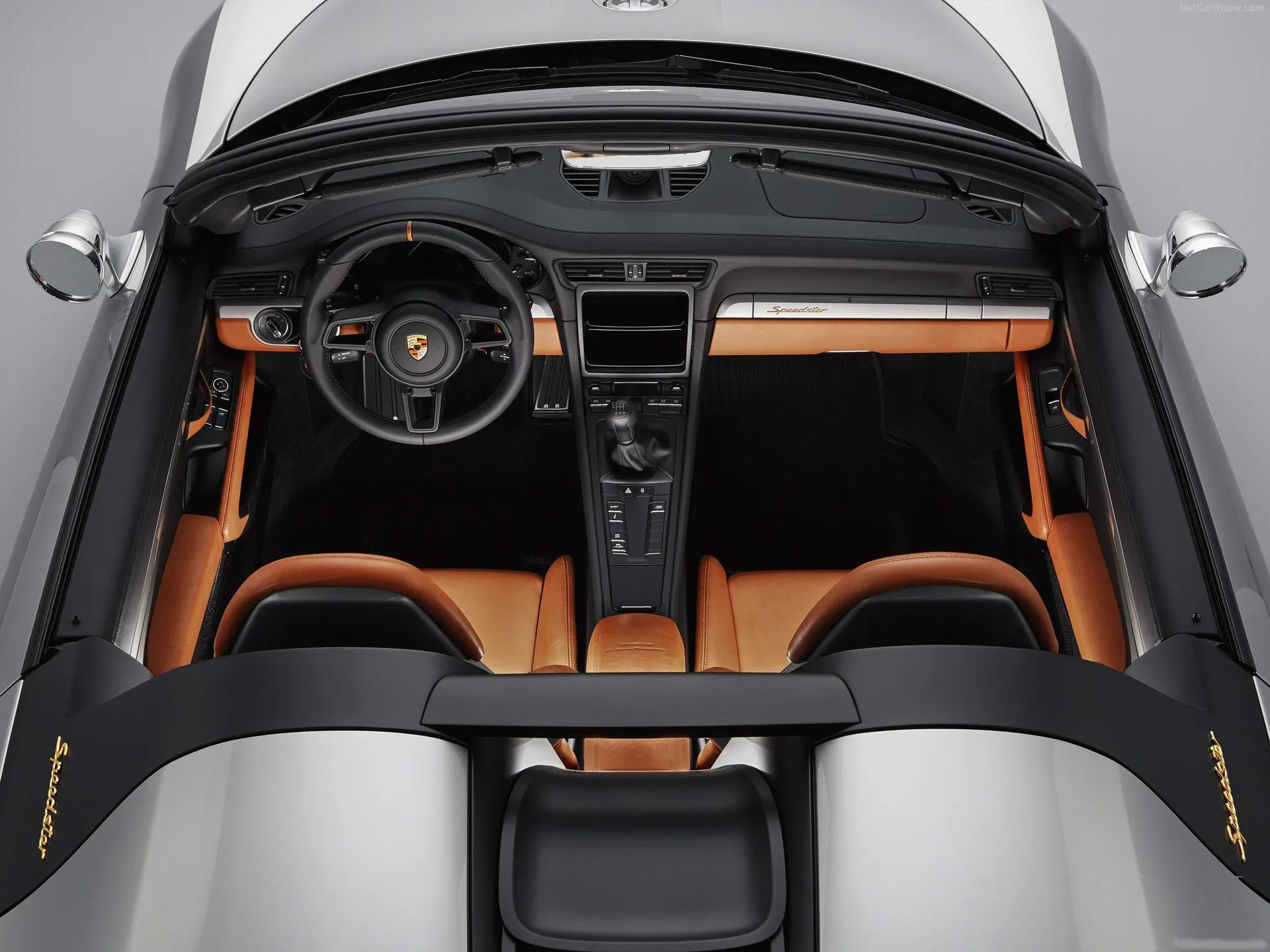 Porsche 911 Speedster Concept (2018) – interiér